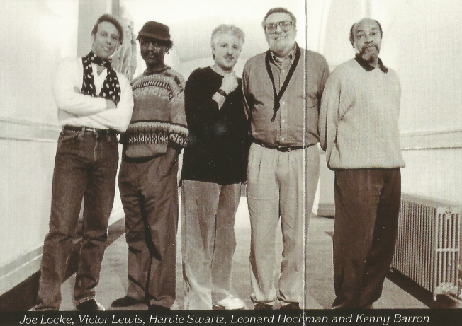Joe Locke, Victor Lewis, Harvie S, Leonard Hochman, and Kenny Barron from the Manhattan Morning (1995) CD booklet