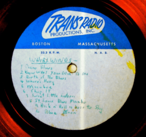 Hap Snow's Whirlwinds - Trans Radio 10-Track Compilation Demo (1959)