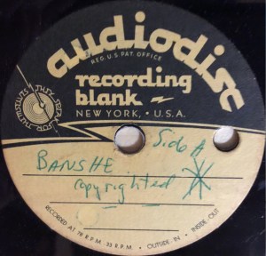 Hap Snow's Whirlwinds - "Banshee" (1958) Audiodisc demo #2 