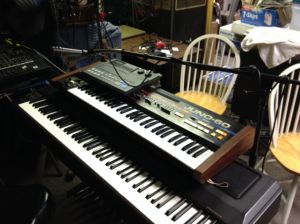 one set of Michael Kaye's Juno keyboards